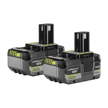 Ryobi ONE+ RB1850X2 18V 2db 5,0ah akku szett