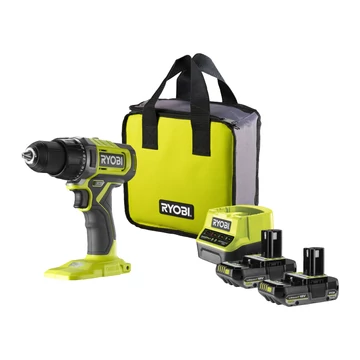 Ryobi ONE+ RDD18-2C20S 18V akkumulátoros fúró-csavarbehajtó 2akku töltővel táskában