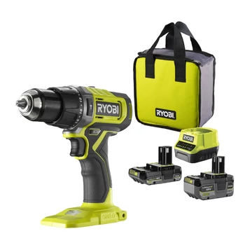 Ryobi ONE+ RPD18-2C42S 18V akkumulátoros fúró-ütvefúró csavarbehajtó 2db akkuvval 2ah és 4ah töltővel táskában