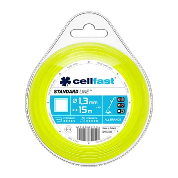 CELLFAST Damil szögletes STANDARD 1,3 mm x 15 m