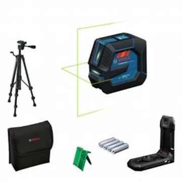 Bosch GLL 20-22 G  zöld  vonallézer + LB 10 + BT 150 állvány