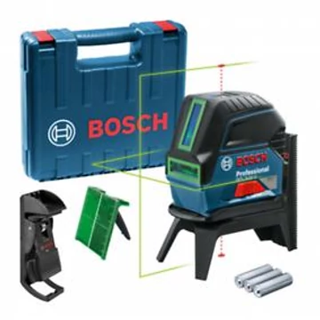 Bosch GCL 2-15 G  zöld  kombilézer + RM 1 tartó