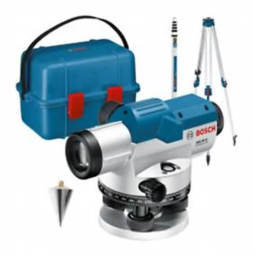 Bosch GOL 26 G optikai szintezőkészülék + BT 160 állvány + GR 500 mérőléc