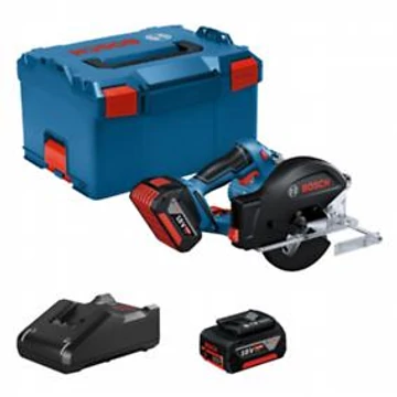 Bosch GKM 18V-50 Akkus körfűrész (2x5.0Ah + GAL 18V-40)
L-Boxxban