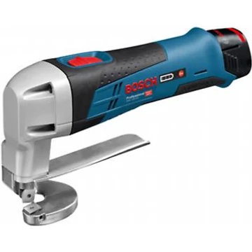 Bosch GSC 12V-13 Akkus lemezvágó olló (2x2,0Ah) L-Boxx-ban