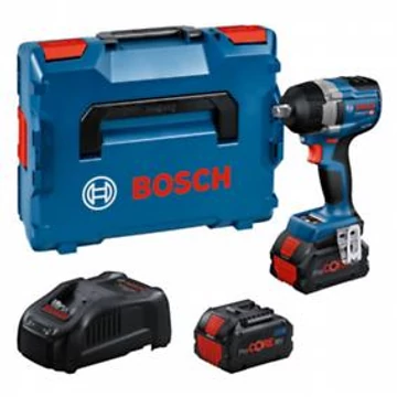 Bosch GDS 18V-750 C Akkus Ütvecsavarozó (2 x 8,0 Ah akkuval; GAL 1880 CV töltővel; Bluetooth modullal) L-Boxxban