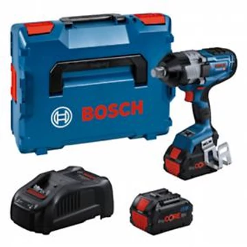 Bosch GDS 18V-1600 HC Akkus ütvecsavarozó, 2x ProCORE18V 8Ah akku, GCY42 Bluetooth modul, 1x GAL 1880 CV töltő, L-BOXX-ban
