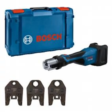 Bosch GPT 18V-32 Professional Akkus présgép (Standard préspofa M15, Standard préspofa M22, Standard préspofa M28,) akku és töltő nélkül, XL-Boxx-ban