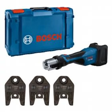 Bosch GPT 18V-32 Professional Akkus présgép (Standard préspofa TH16, Standard préspofa TH20, Standard préspofa TH26,) akku és töltő nélkül, XL-Boxx-ban
