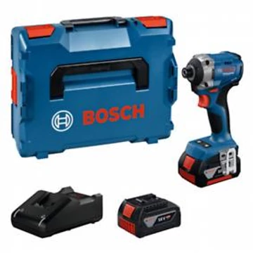 Bosch GDR 18V-215 Akkus ütvecsavarozó (2x4,0 Ah akkuval; GAL 18V-40 töltővel) L-Boxx-ban