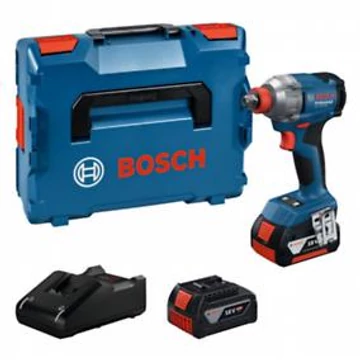 Bosch GDX 18V-285 Akkus ütvecsavarozó (2xGBA 18V 4,0 Ah akkuval;  GAL 18V-40 töltővel) L-Boxx-ban