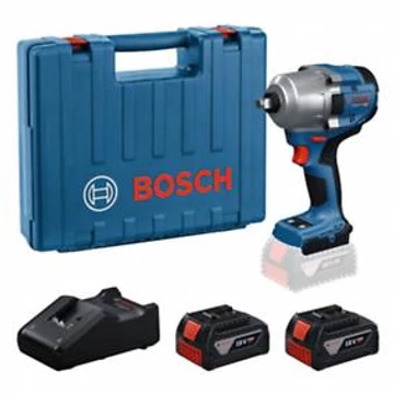Bosch GDS 18V-780 Akkus ütvecsavarozó (2x5,0Ah akkuval; GAL 18V-40 töltővel) kofferben