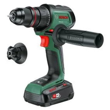 Bosch AdvancedDrill 18V-80 Quicksnap Akkus fúrócsavarozó (1x 2,5 Ah akkuval;  AL18V-20 töltővel) kofferben