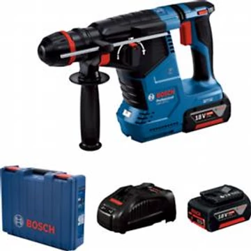 Bosch GBH 187-LI ONE Chuck akkus fúrókalapács (2x5.0Ah + GAL 1880)
szerszámkofferben