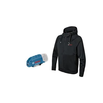 Bosch GHJ 12+18V XA Kapucnis pulóver (M) (GAA 12V-21 adapterrel) kartondobozban