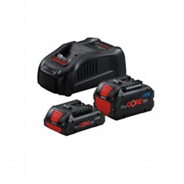 Bosch 1 x ProCORE 18V 4,0Ah + 1 x ProCORE 18V 5,5Ah Akkumulátor + GAL 1880 CV Gyorstöltő