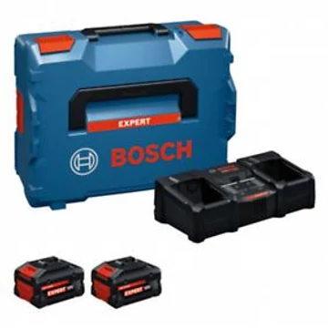 Bosch Akku szett (2x EXBA 18V-80, EXAL 18V2-320) L-Boxx-ban 1600A0373X