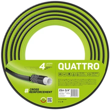 CELLFAST Locsolótömlő 4 rétegű QUATTRO 3/4" 25 m