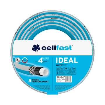 CELLFAST Locsolótömlő 4 rétegű IDEAL 3/4" 30 m