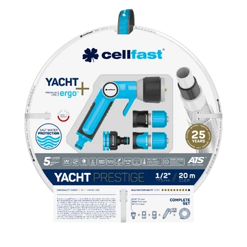 CELLFAST Locsolótömlő YACHT PRESTIGE SET 1/2" 20 m