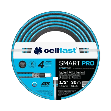 CELLFAST Locsolótömlő 4 rétegű SMART PRO ATS 1/2" 30 m
