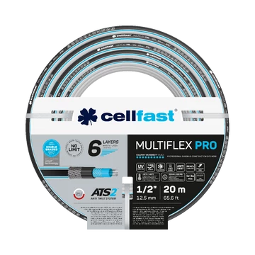 CELLFAST Locsolótömlő 6 rétegű MULTIFLEX ATSV 1/2" 20 m