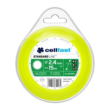 CELLFAST Damil kör STANDARD 2,4 mm x 15 m