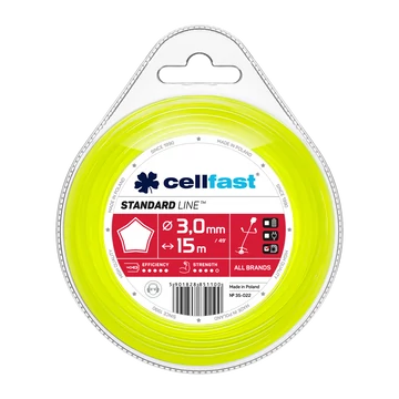 CELLFAST Damil csillag STANDARD 3,0 mm x 15 m