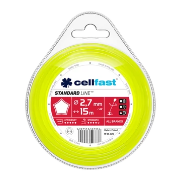 CELLFAST Damil csillag STANDARD 2,7 mm x 15 m