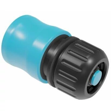 CELLFAST Tömlőcsatlakozó vízstopos 1/2" BASIC - bliszteres