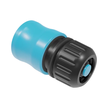 CELLFAST Tömlőcsatlakozó vízstopos 1/2" BASIC