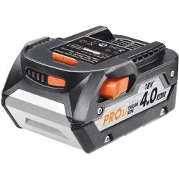 4932430170 AEG L1840R 18V akku 4.0Ah PRO Plexi csomagolás nélküli verzió