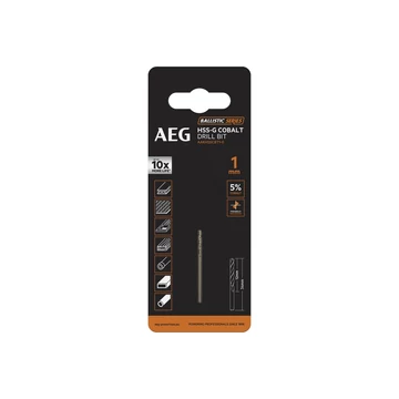 AEG AAKHSSCBT1 1mm Cobalt fúrószár