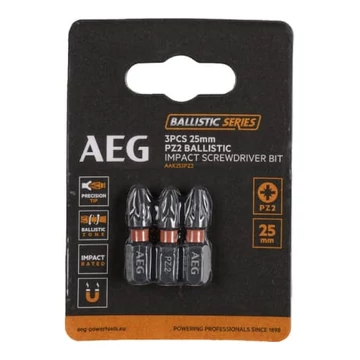 AEG AAK253PZ2 3db 25mm PZ2 bit