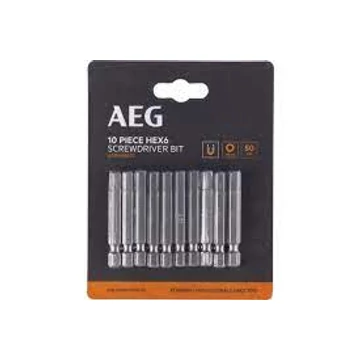 AEG ASDH65010 10db 50mm Hex 6 Bit