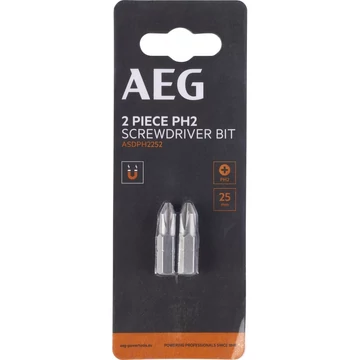 AEG ASDPH2252 2db 25mm PH2 bit