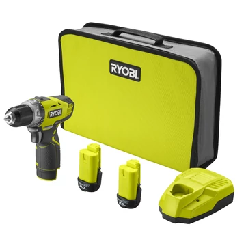 5133005059 Ryobi RCD1201-220S 12v fúró csavarbehajtó 2akku, töltő, táska