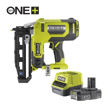 5133005430 Ryobi ONE+ R16GN18-120S 18v akkus szögbelövő akku, töltő, táska, övcsipesszel