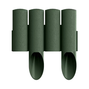 CELLFAST Ágyásszegély fautánzatú zöld 4 tagos 2,3 m STANDARD