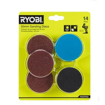 Ryobi RADPS50 14db csiszoló és polírozó korong 50mm