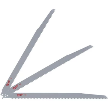 Milwaukee Szablyafűrészlapok 300/4,2 mm HCS 3 db