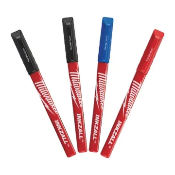 Milwaukee INKZALL™ Filctoll 0,6 mm hegyű Színes (4 darabos kiszerelés) 1 db