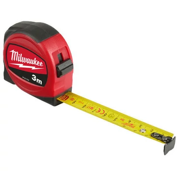 Milwaukee Slimline mérőszalag 3 m /16 mm - 1 db (Rendelési egység 12 db)