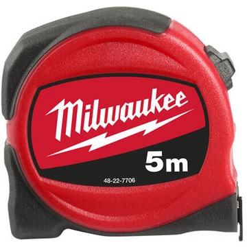 Milwaukee Slimline mérőszalag 5 m / 25 mm 1 db (Rendelési egység 6 db)