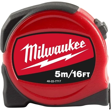 Milwaukee Slimline mérőszalag 5 m /16 láb / 25 mm 1 db  (Rendelési egység 24 db)