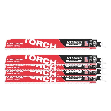 Milwaukee Szablyafűrészlap TORCH™ NITRUS TCT 230 mm 8T - 5 db