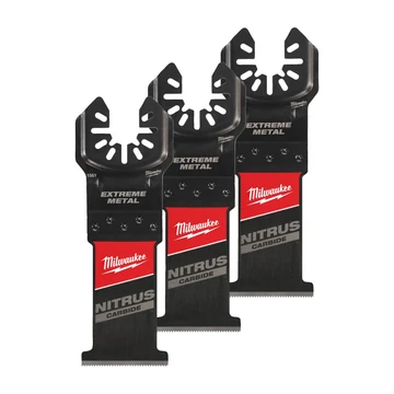 Milwaukee Multitool Nyitott Merülő fűrészlap Nitrus TCT Fémhez 35 mm - 3 db