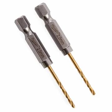 Milwaukee Fémfúró ShockWave HSS-G TiN 2 mm - 2 db