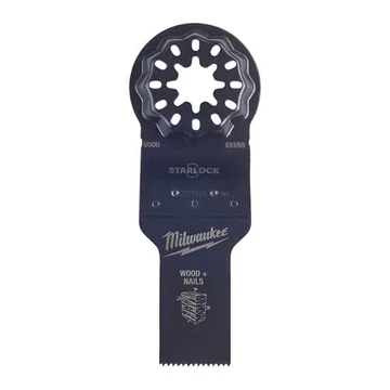 Milwaukee Multitool Keskeny Merülő fűrészlap 20 mm Bimetál (Fa + Szeg)