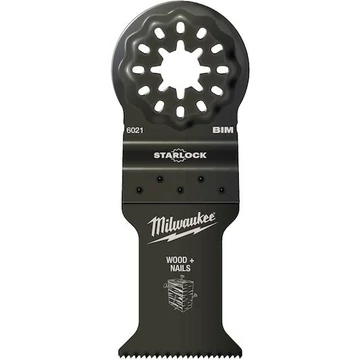 Milwaukee Multitool Starlock Merülő fűrészlap Bimetál (Fa + Szeg) 35x42 mm 10 db